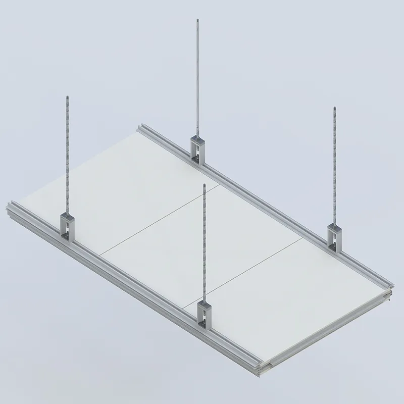 Cleanroom concealed bar ceiling system