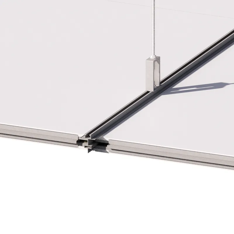 Cleanroom concealed bar ceiling system