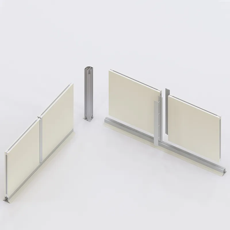 Removable clean room wall panels Clean room partition panels Demountable partition wall Clean room demountable partition wall Demountable partition wall of clean room Cleanroom wall partitions demount