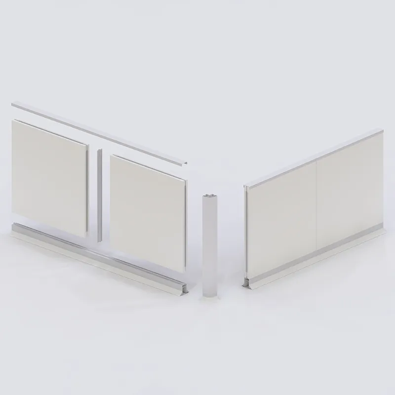 Cleanroom partition system