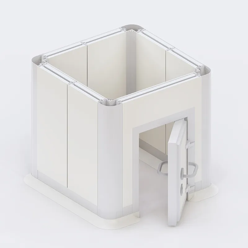 Cleanroom partition system
